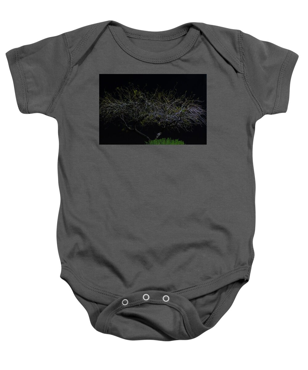 Orcinusfotograffy Baby Onesie featuring the photograph Siren In The Dark by Kimo Fernandez
