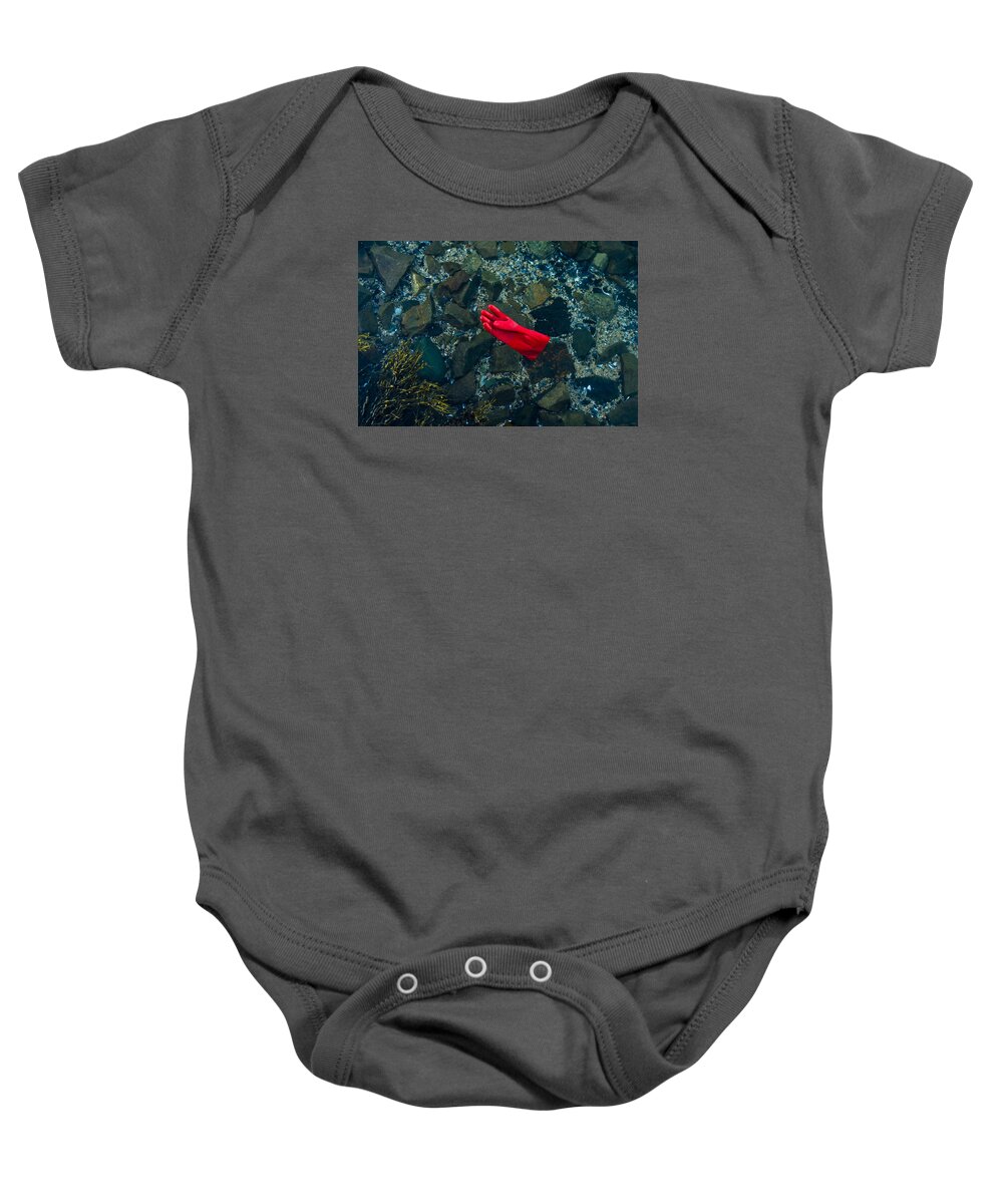 Acadia National Park Baby Onesie featuring the photograph Lobster glove by Brian Green