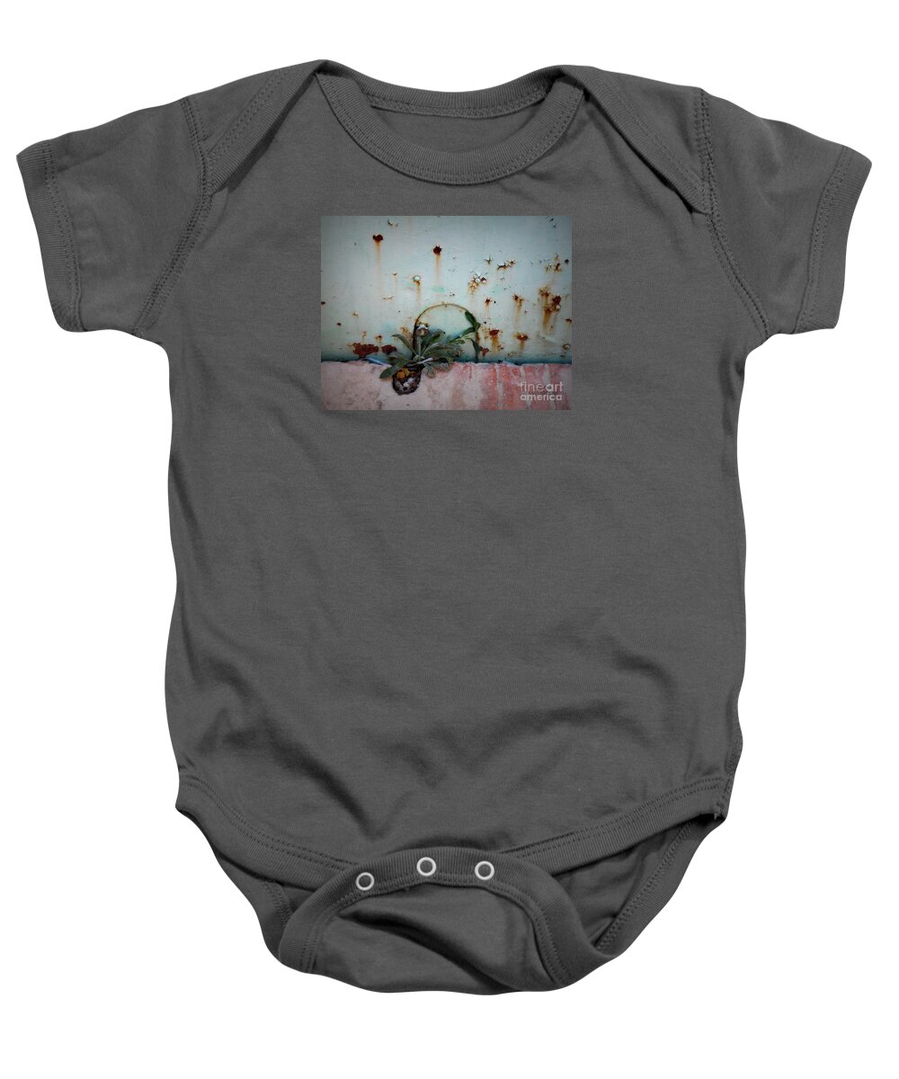 Door Baby Onesie featuring the photograph Magical Teeny Tiny Door by Lainie Wrightson
