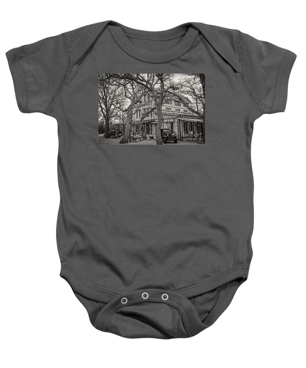 Antiques Baby Onesie featuring the photograph Country Living by Charles Dobbs