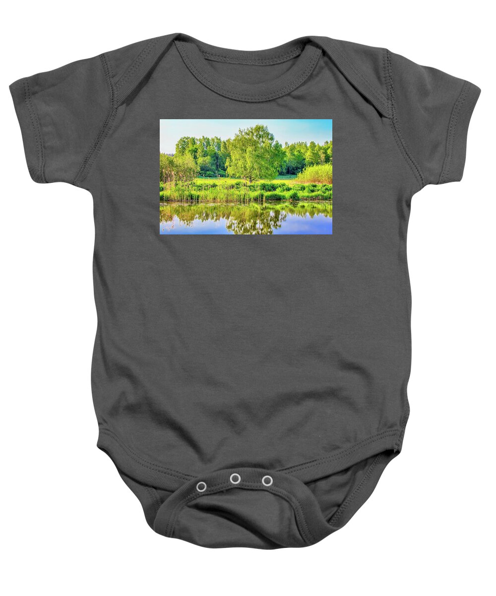 May Baby Onesie featuring the photograph May 22, 2016 by Leif Sohlman