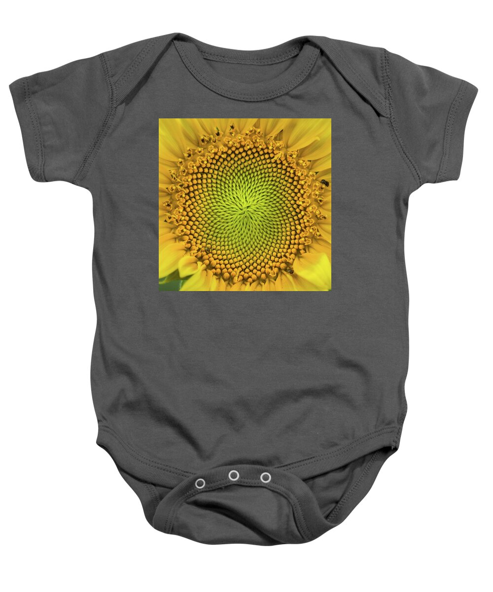 Yellow Baby Onesie featuring the photograph Mesmerizing by Bill Pevlor