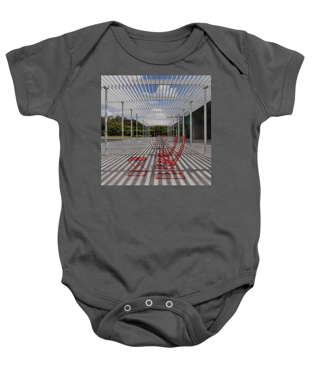 Lines Baby Onesie featuring the photograph Mid-Day Lines by James Woody