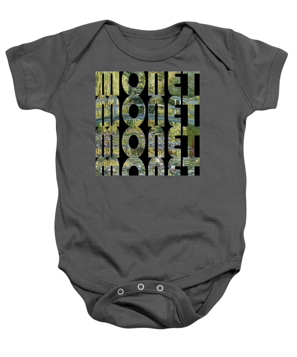 Monet Baby Onesie featuring the photograph Monet 2 by Andrew Fare