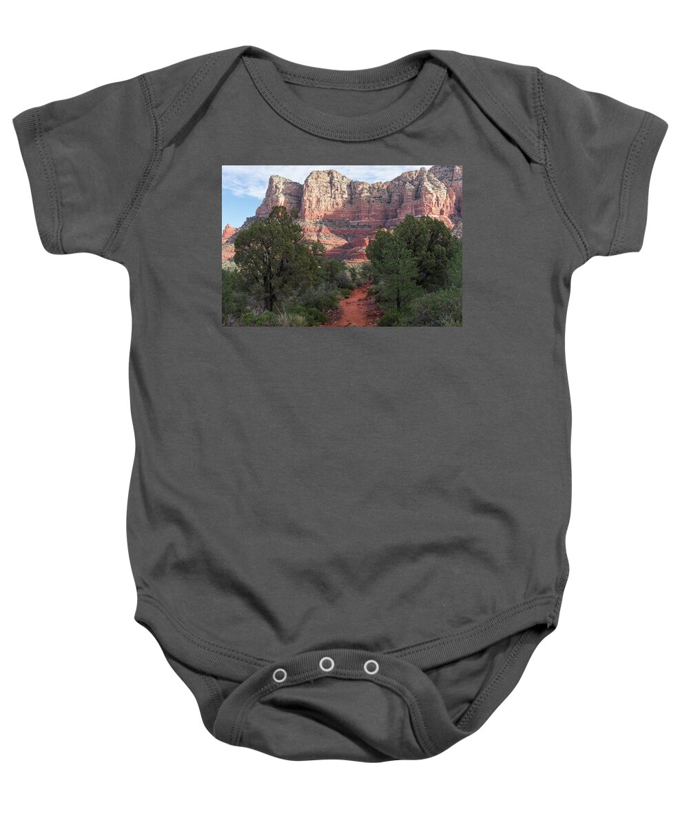 Sedona Baby Onesie featuring the photograph Munds Mountain Wilderness by Scott Rackers