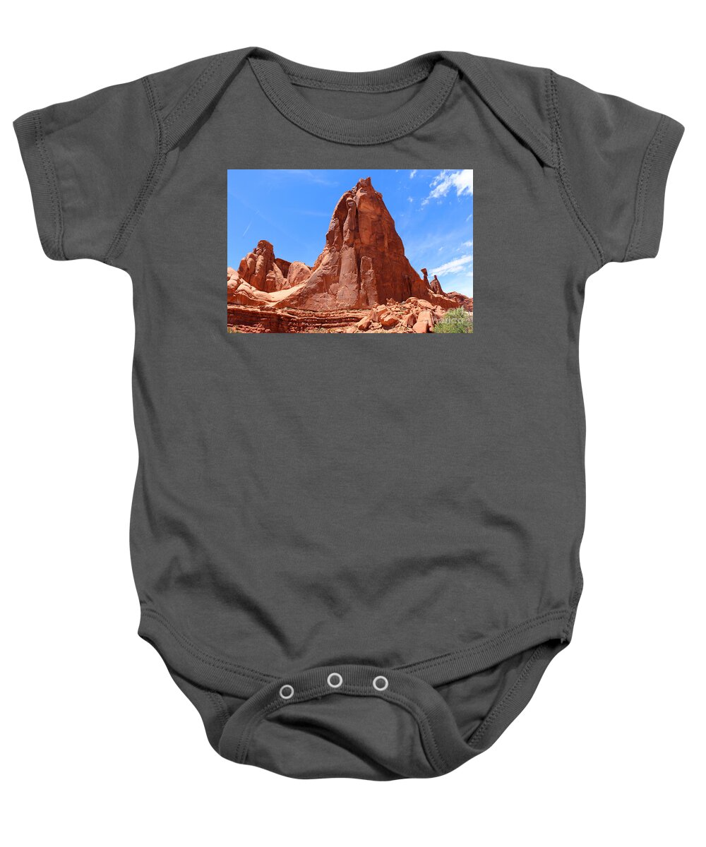  America Baby Onesie featuring the photograph Nature's Curves by Christiane Schulze Art And Photography