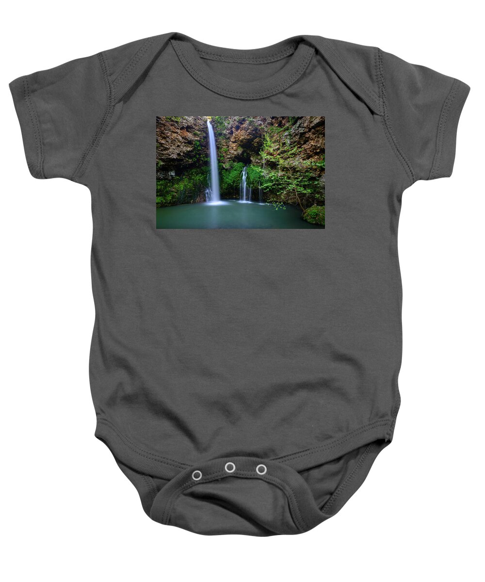 Colcord Baby Onesie featuring the photograph Nature's World by Michael Scott