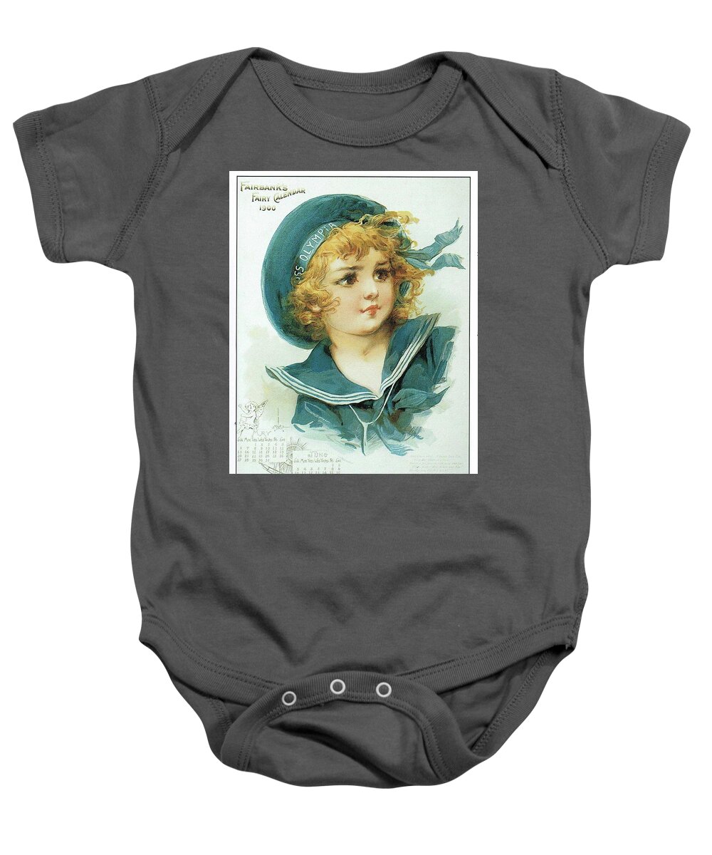 Frances Brundage Baby Onesie featuring the painting Navy Crewman by Reynold Jay