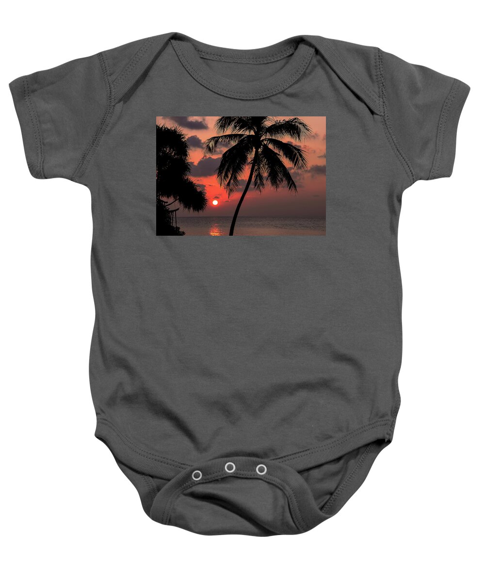 Jenny Rainbow Fine Art Photography Baby Onesie featuring the photograph Night Coming Soon by Jenny Rainbow