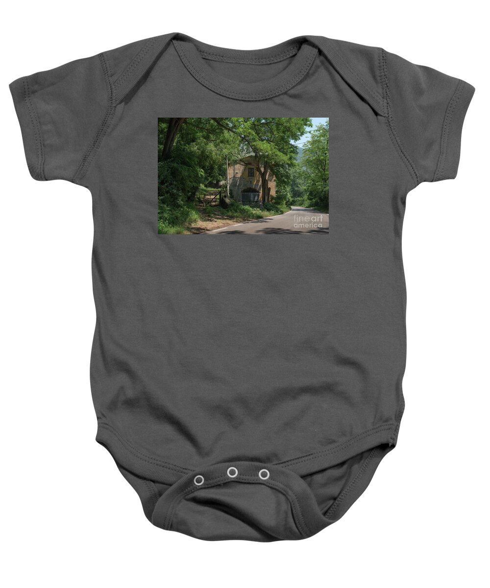 Bamboo Baby Onesie featuring the photograph Ninfa Garden, Rome Italy 9 by Perry Rodriguez