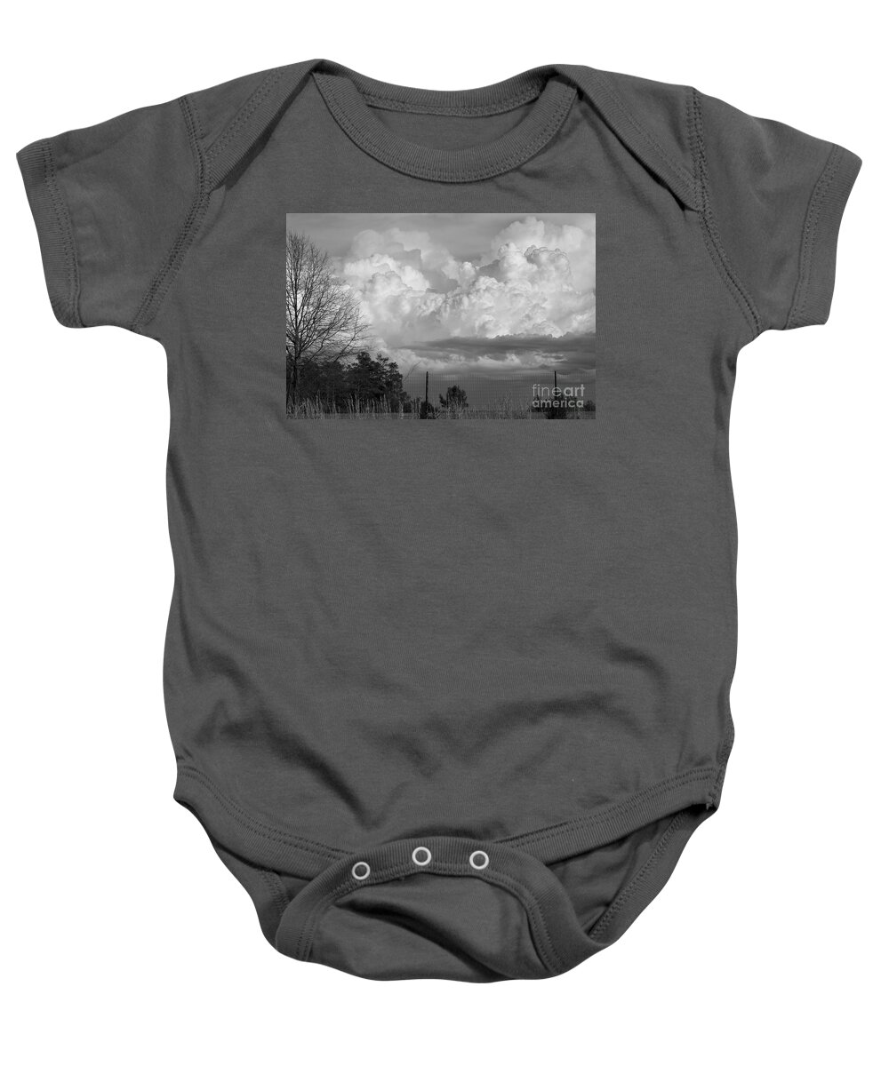Landscape Baby Onesie featuring the photograph Off the Parkway by Lara Morrison