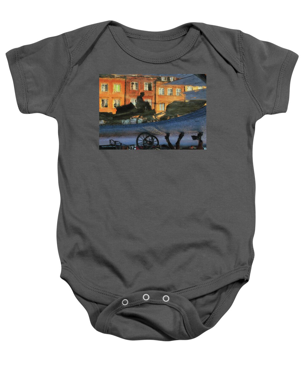 Old Town Baby Onesie featuring the photograph Old Town in Warsaw #12 by Aleksander Rotner