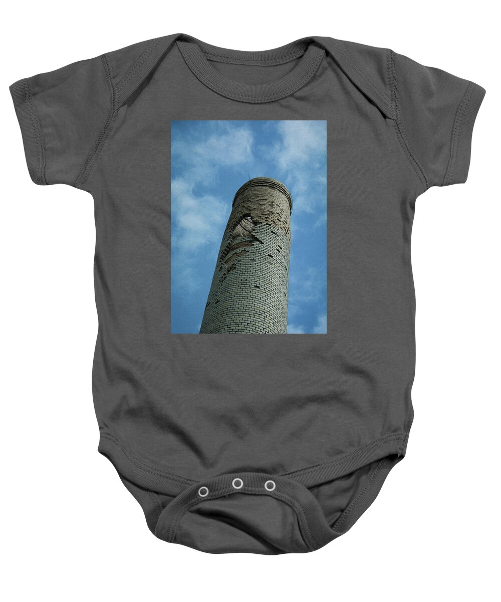 Guy Whiteley Photography Baby Onesie featuring the photograph Painted Stack by Guy Whiteley