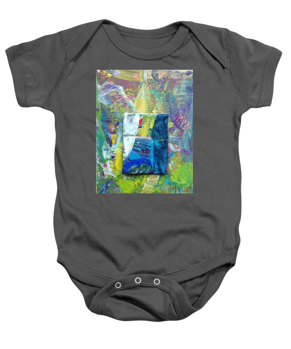  Baby Onesie featuring the painting Passageway by Sperry Andrews