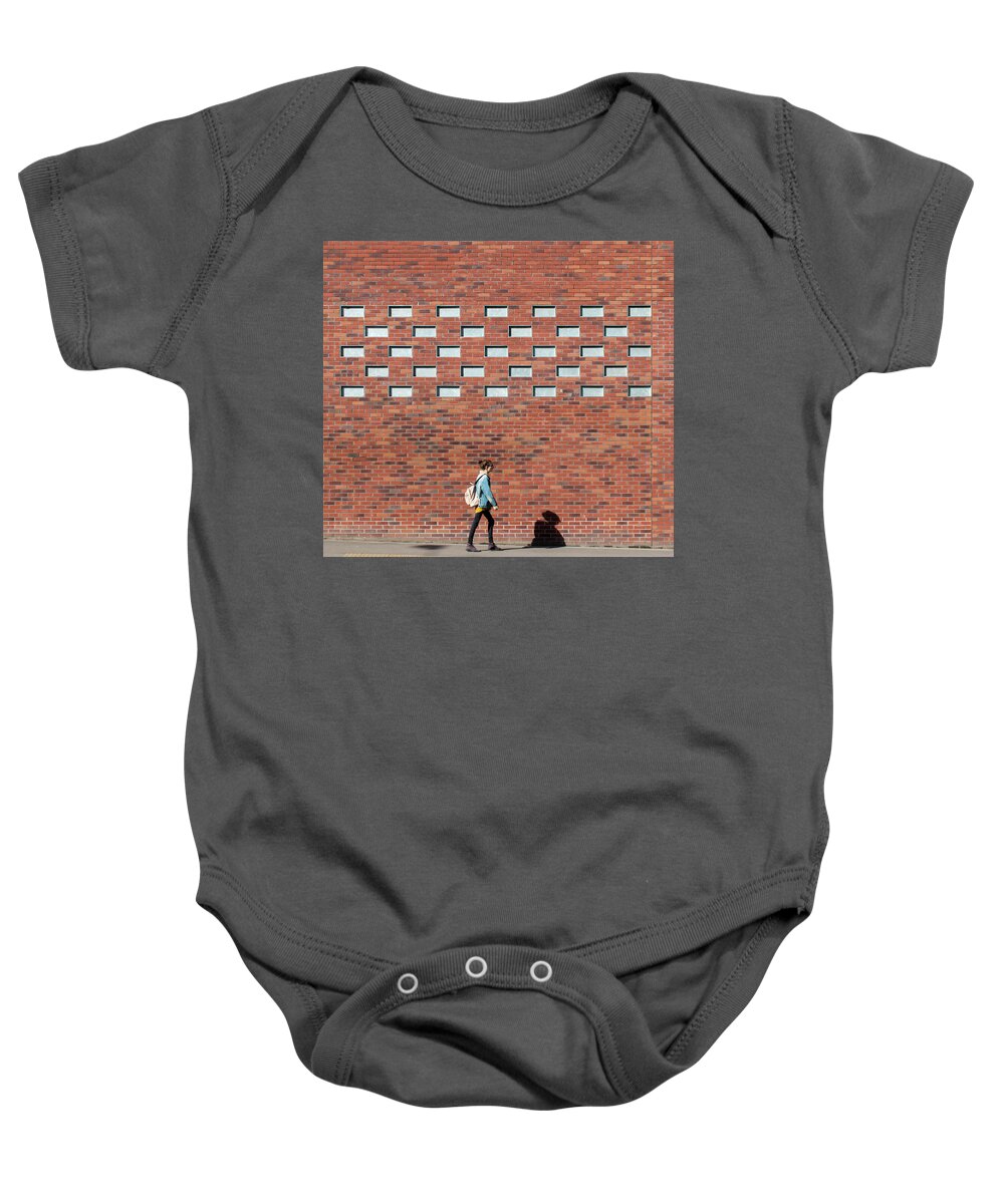 Urban Baby Onesie featuring the photograph Passing By by Stuart Allen