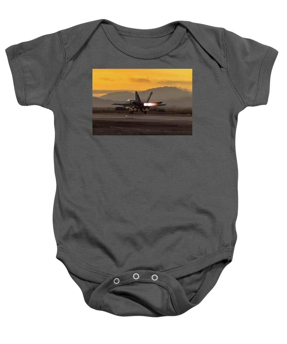 2017 Baby Onesie featuring the photograph Push It Real Good by Jay Beckman