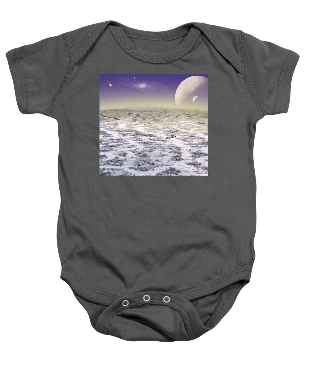 2d Baby Onesie featuring the photograph Reconnaissance Mission by Brian Wallace