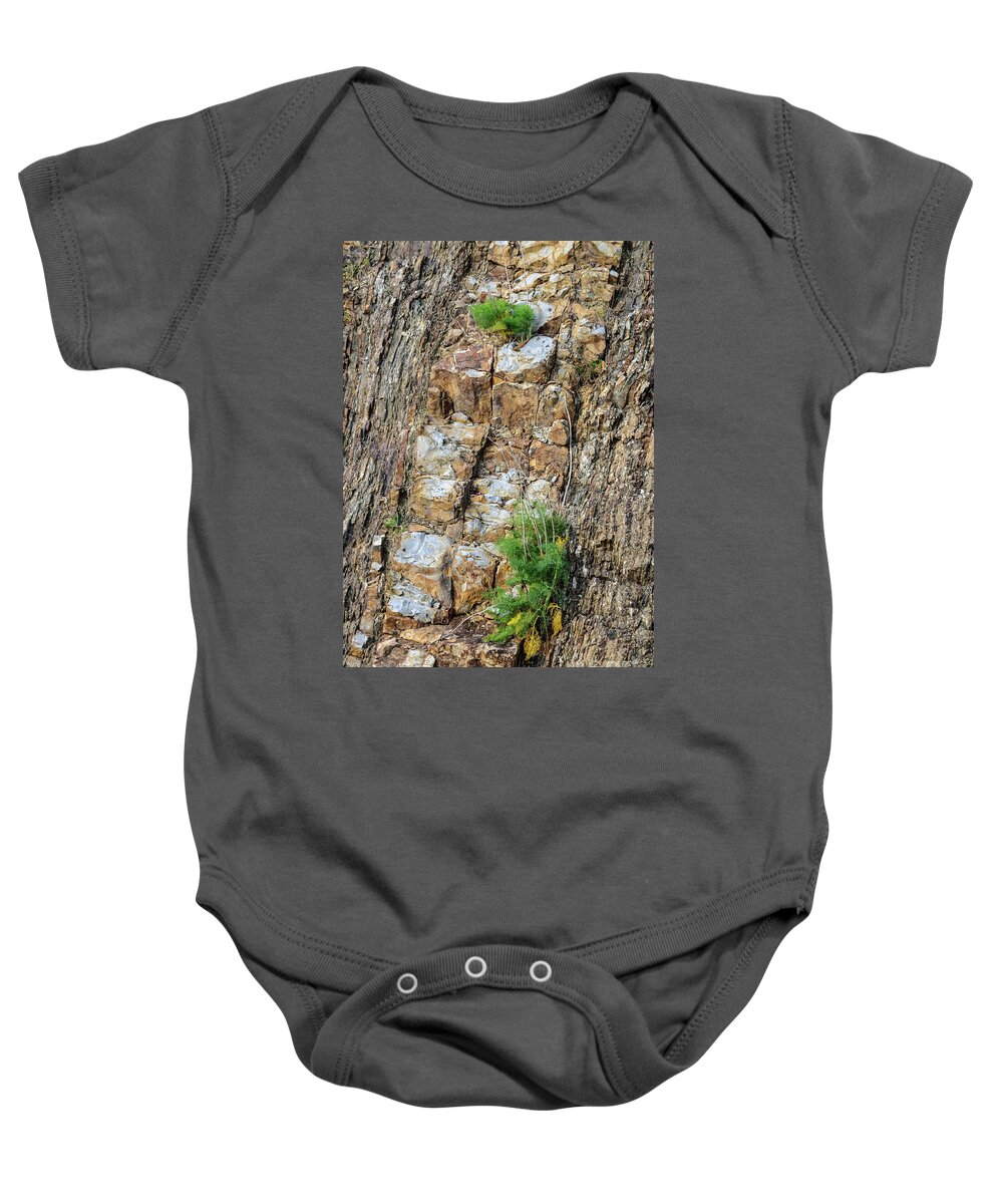 Australia Baby Onesie featuring the photograph Rock Cutting 2 by Werner Padarin