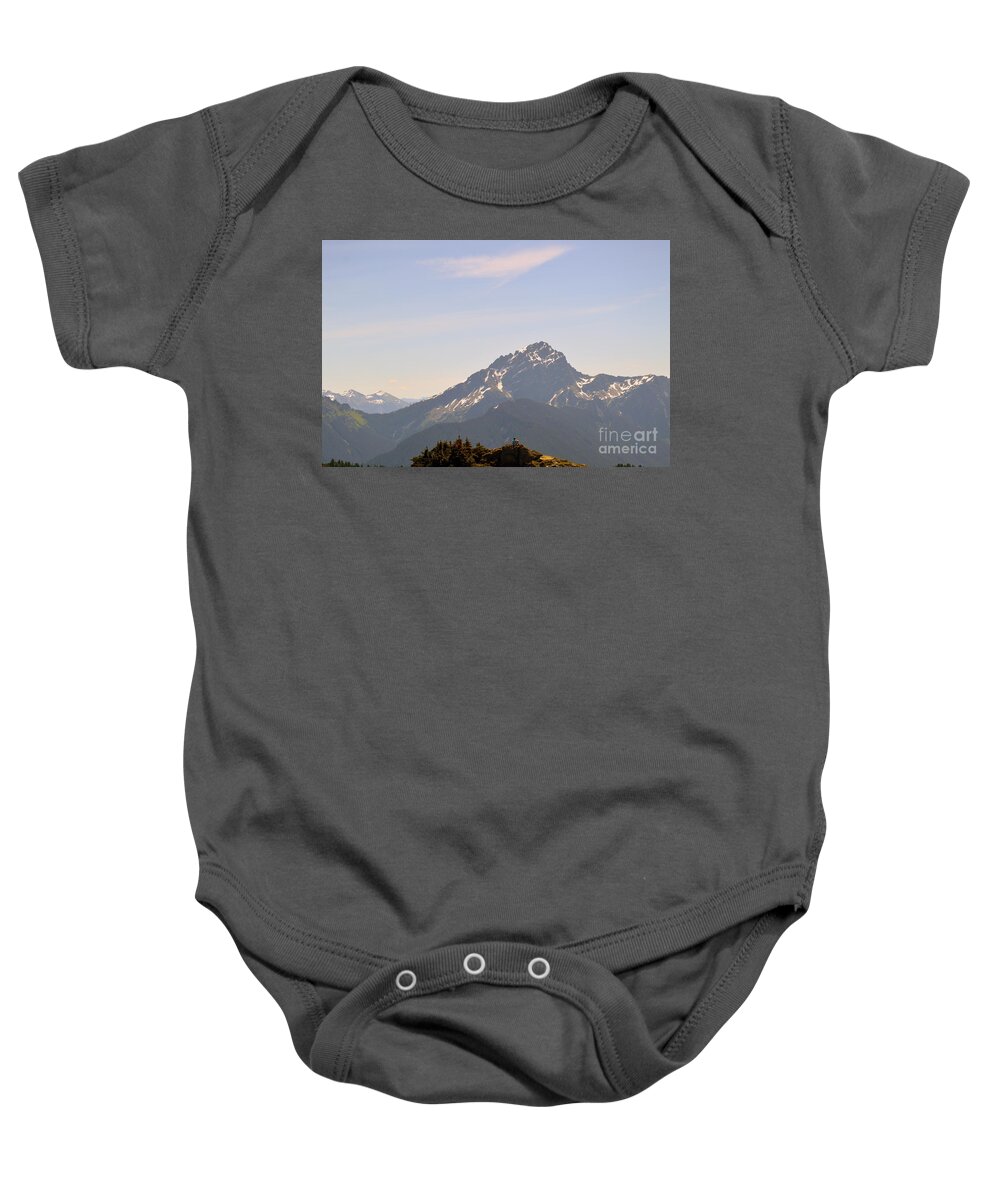 Mountains Baby Onesie featuring the photograph Room to Think by Brian O'Kelly