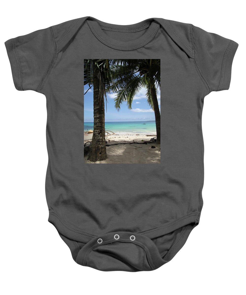 Mati Baby Onesie featuring the photograph Sea Stroll by Jez C Self