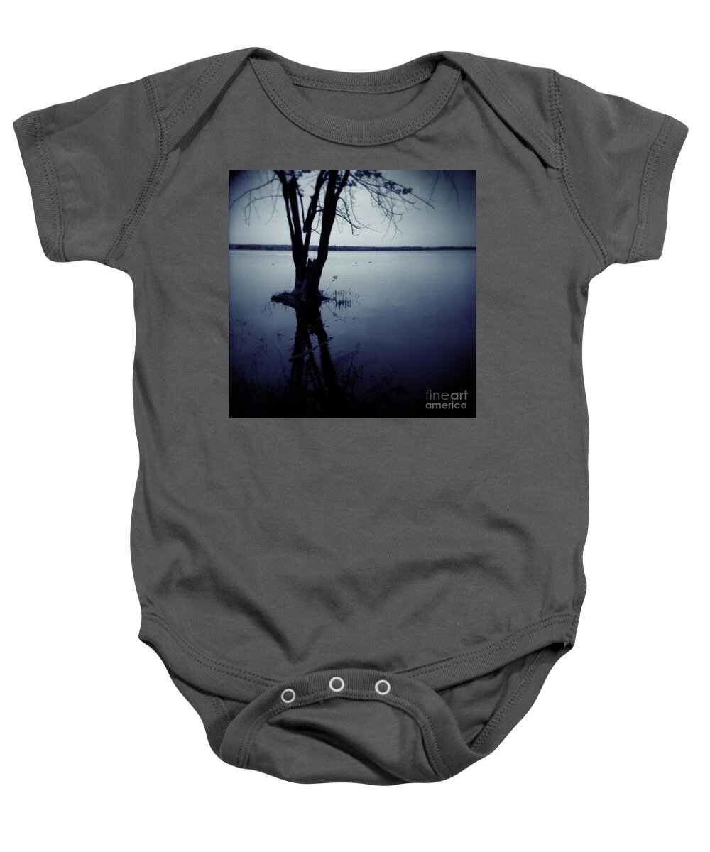 Landscape Baby Onesie featuring the photograph Series Wood and Water 2 by RicharD Murphy