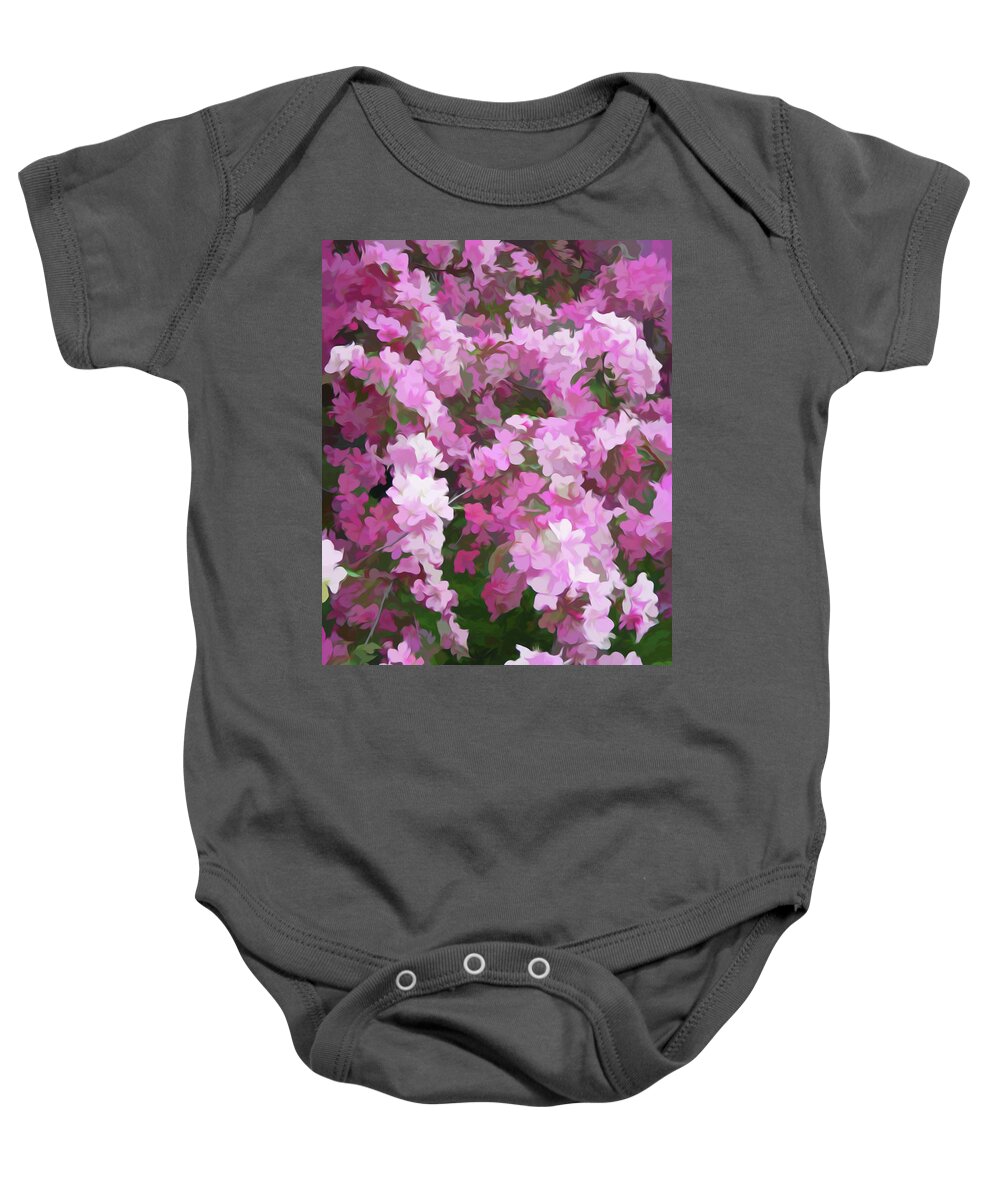 Tree Baby Onesie featuring the photograph Simply Soft beautiful Blossoms by Aimee L Maher ALM GALLERY