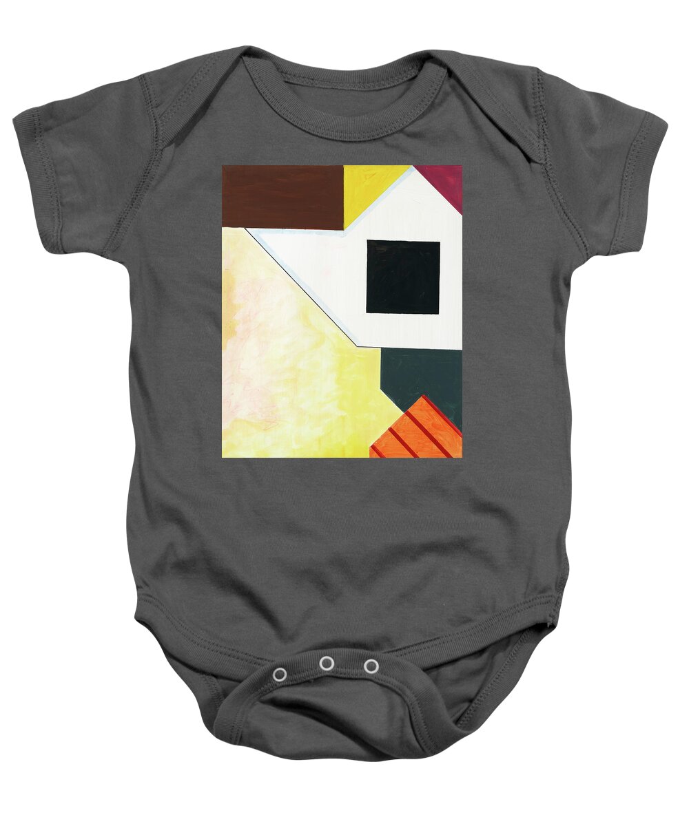 Abstract Baby Onesie featuring the painting Sinfonia un bel giorno - Part 2 by Willy Wiedmann