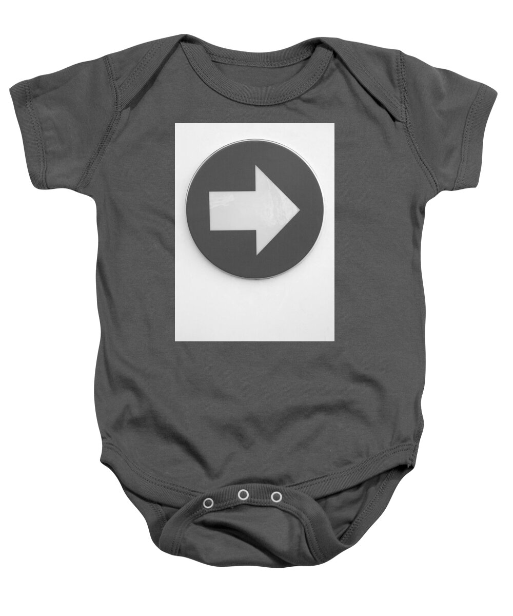 Right Baby Onesie featuring the photograph SKC 8577 Go Right by Sunil Kapadia