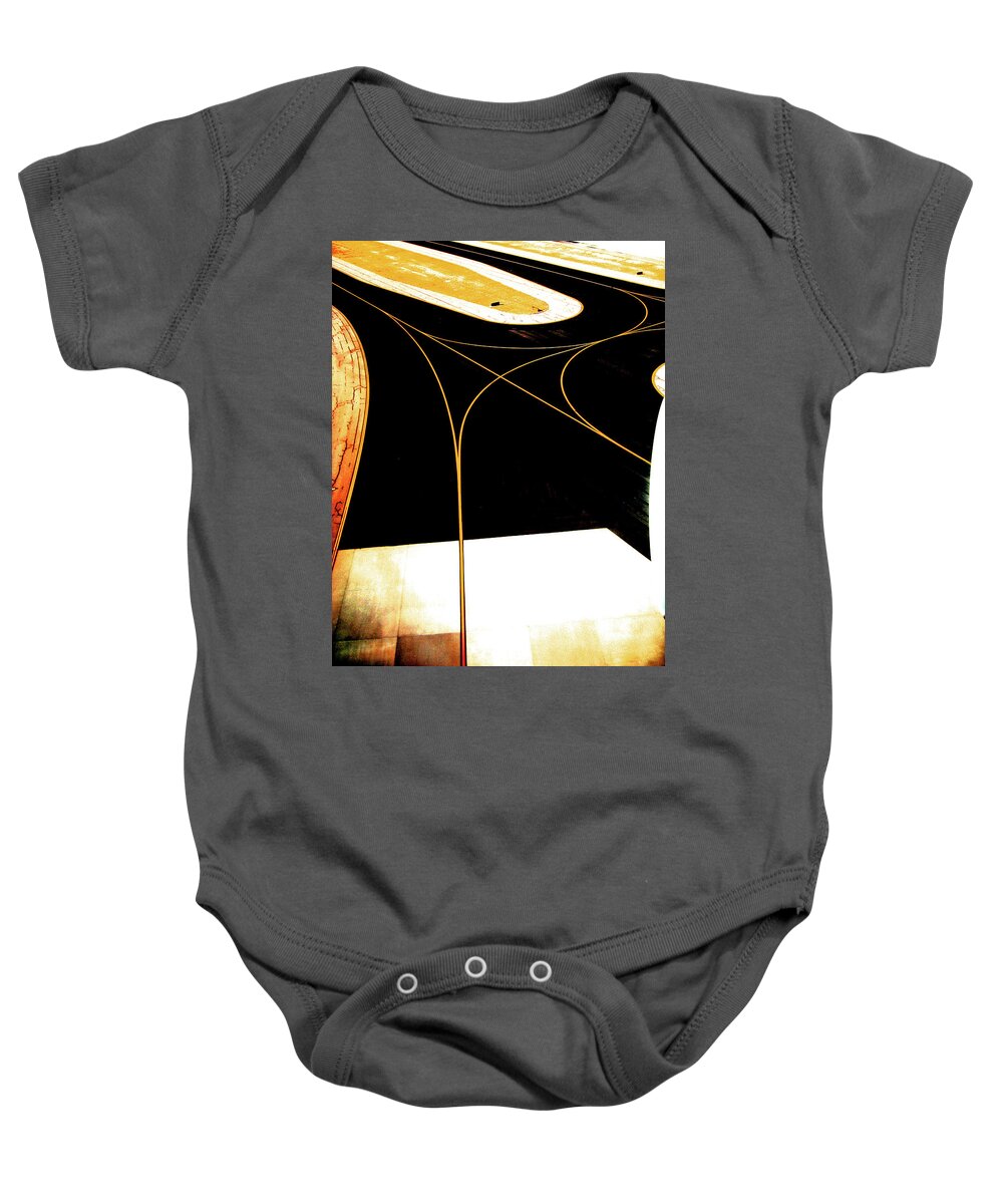 Line Baby Onesie featuring the photograph Sky Line 2 by JC Armbruster