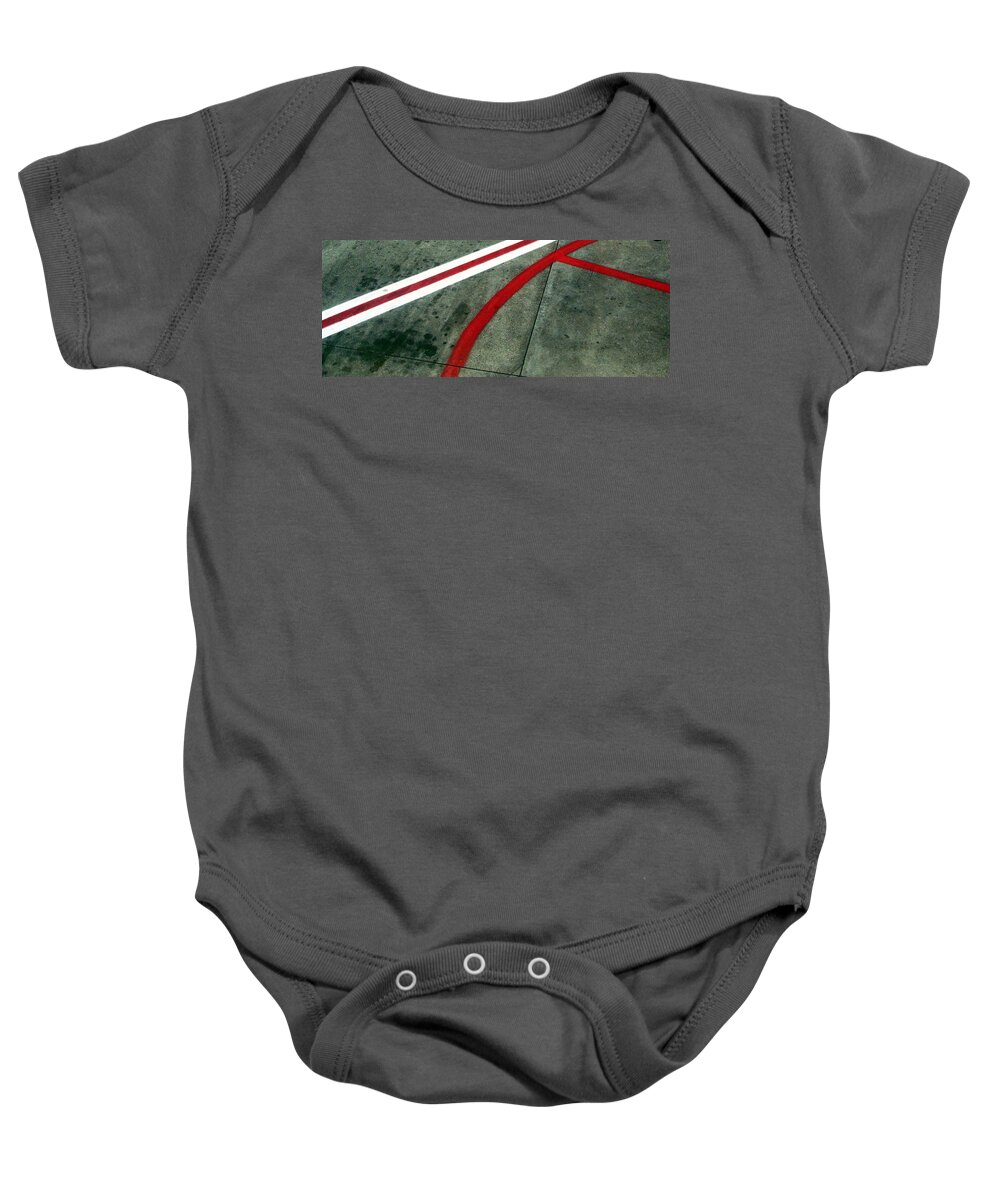 Line Baby Onesie featuring the photograph Sky Line 4 by JC Armbruster