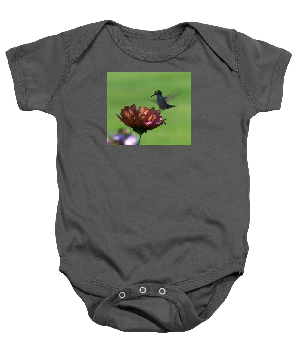 Nature Baby Onesie featuring the photograph Soft Landing by Charles Ford