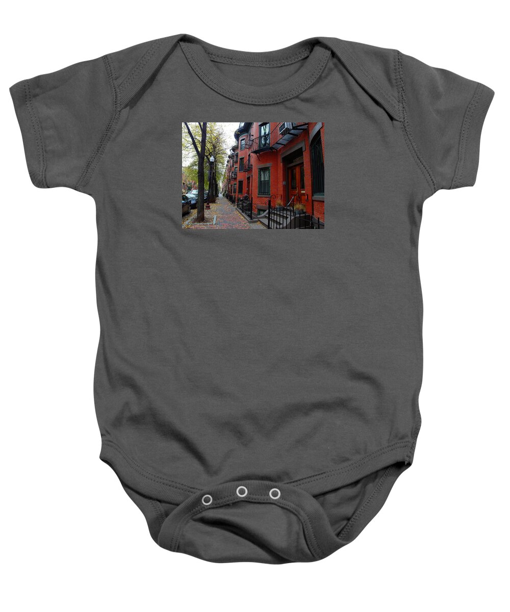 Boston Baby Onesie featuring the photograph South End - Boston by Christopher Brown