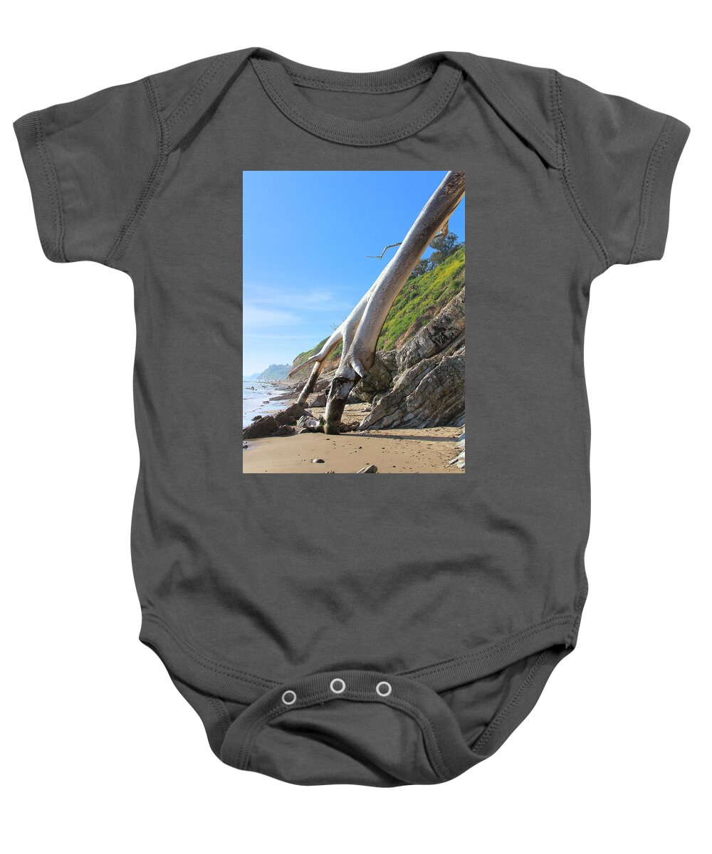 Spears On The Coast Baby Onesie featuring the photograph Spears On The Coast by Viktor Savchenko