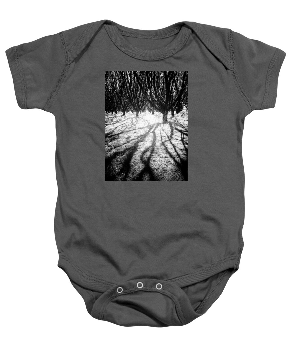Forest Baby Onesie featuring the photograph Spooky Forest by Gary Karlsen