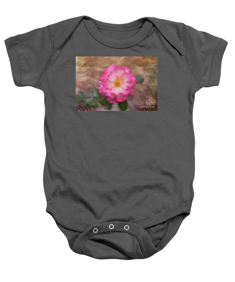 Rose Baby Onesie featuring the photograph Spring in Bloom by Joan Bertucci