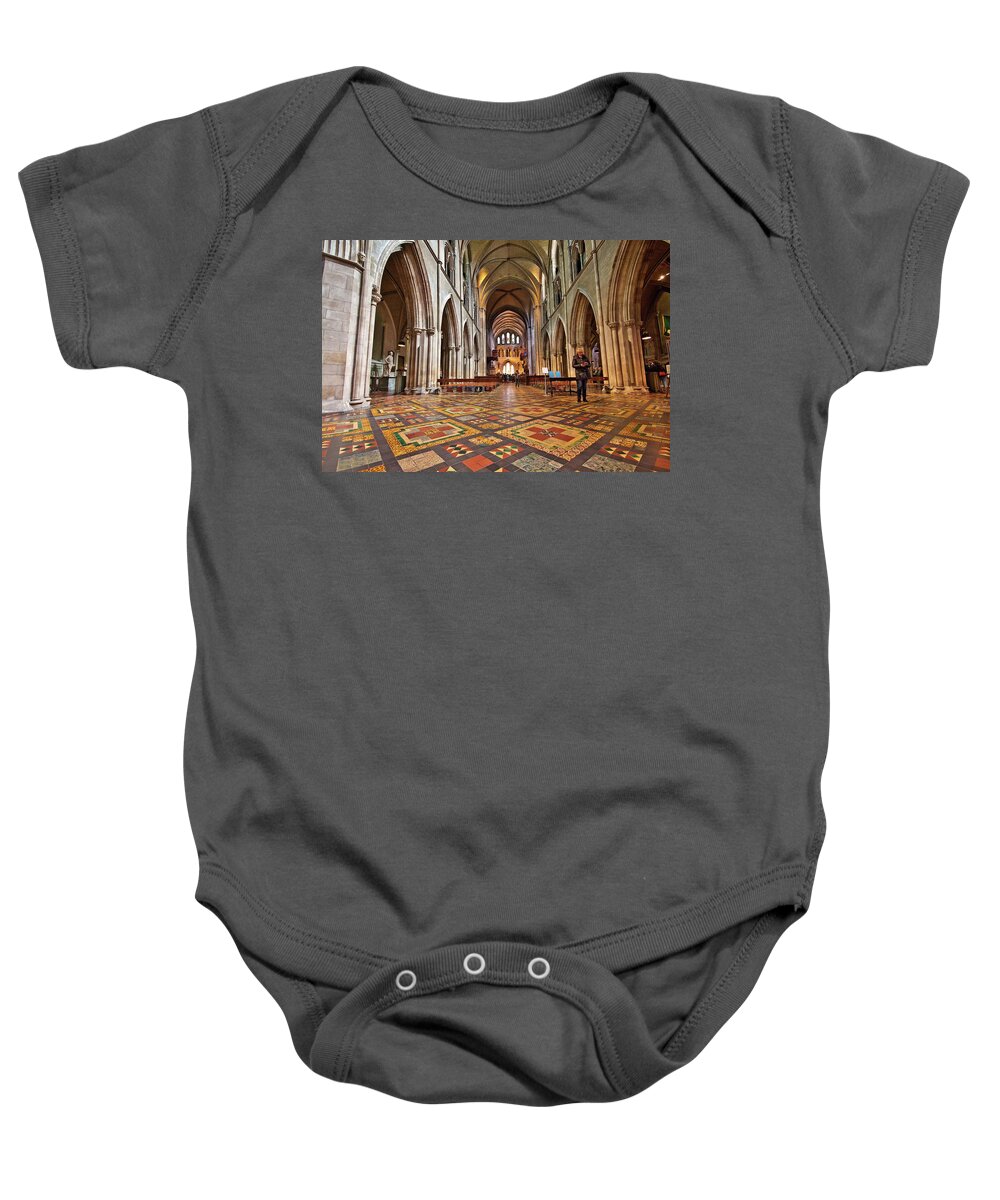 St. Patrick's Cathedral Baby Onesie featuring the photograph St. Patrick's Cathedral, Dublin, Ireland by Marisa Geraghty Photography