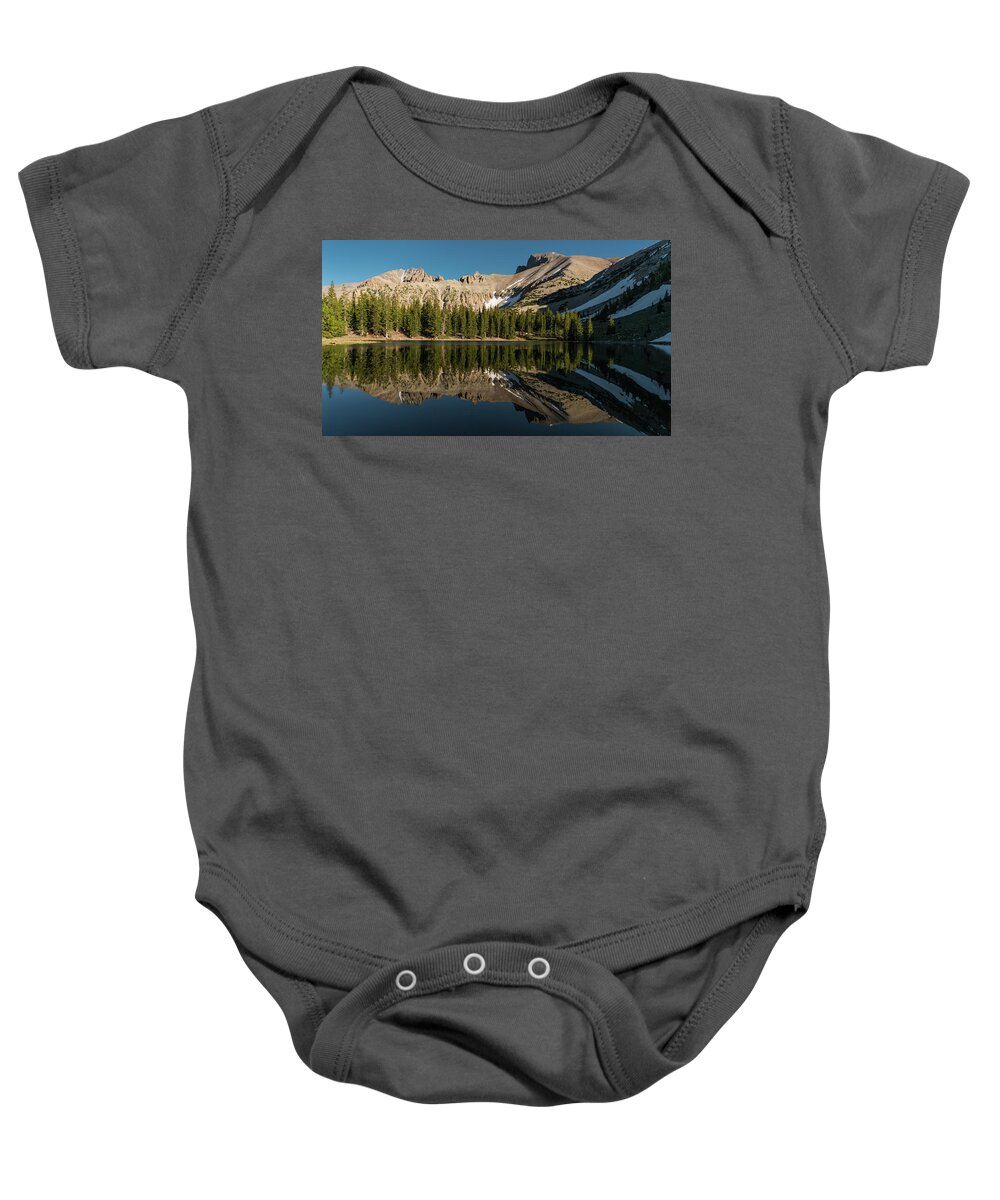 Nevada Baby Onesie featuring the photograph Stella Lake Great Basin National Park Nevada by Lawrence S Richardson Jr