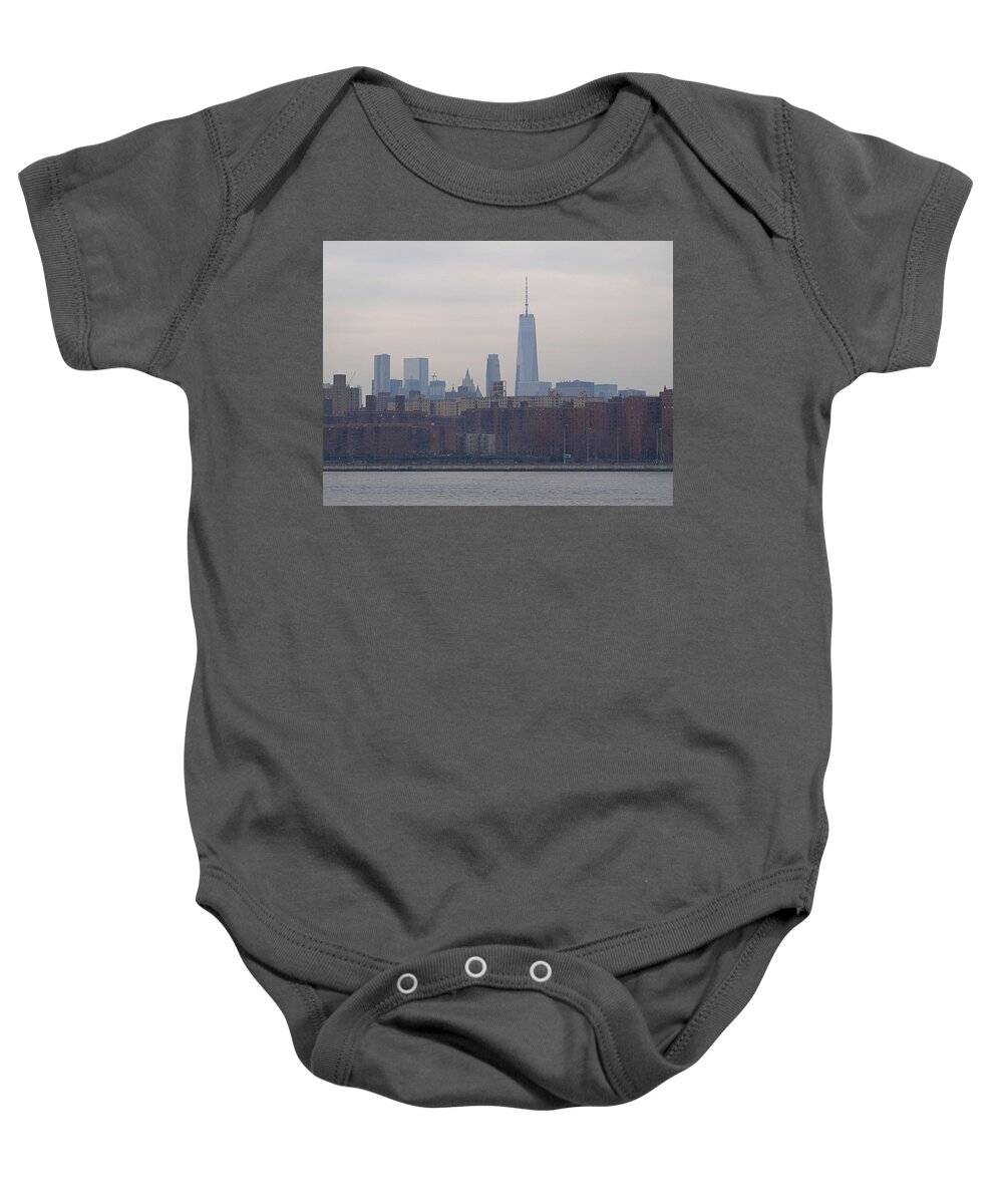 Freedom Baby Onesie featuring the photograph Stuy Town by Newwwman
