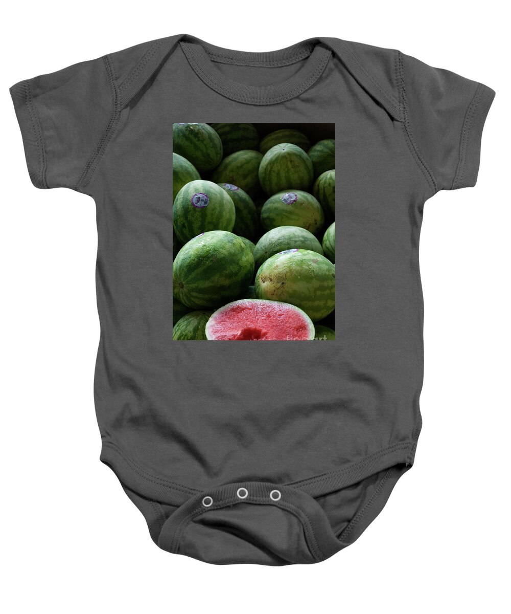 Nature Baby Onesie featuring the photograph Summer Snack by Skip Willits