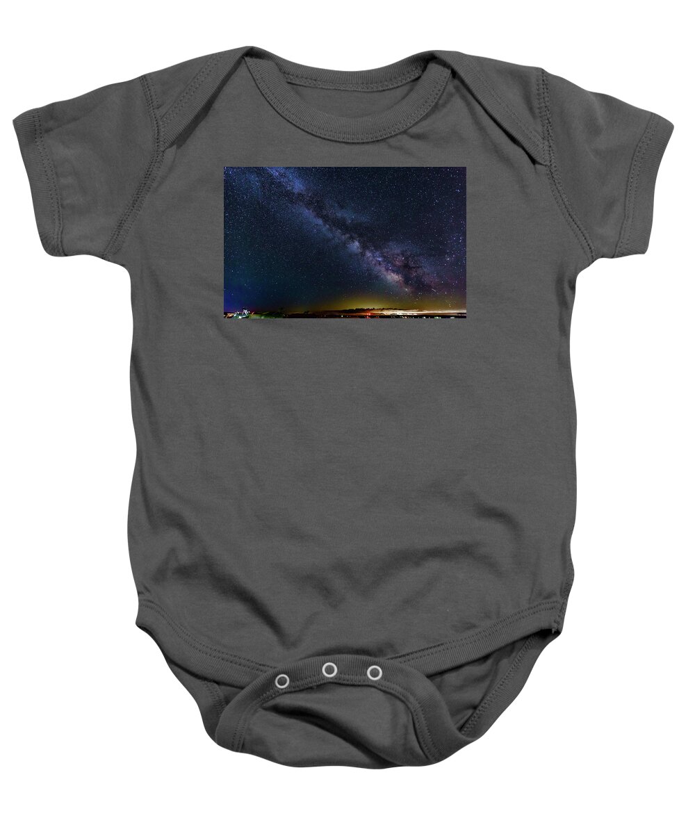 Summer Solstice Baby Onesie featuring the photograph Summer solstice by Joe Holley
