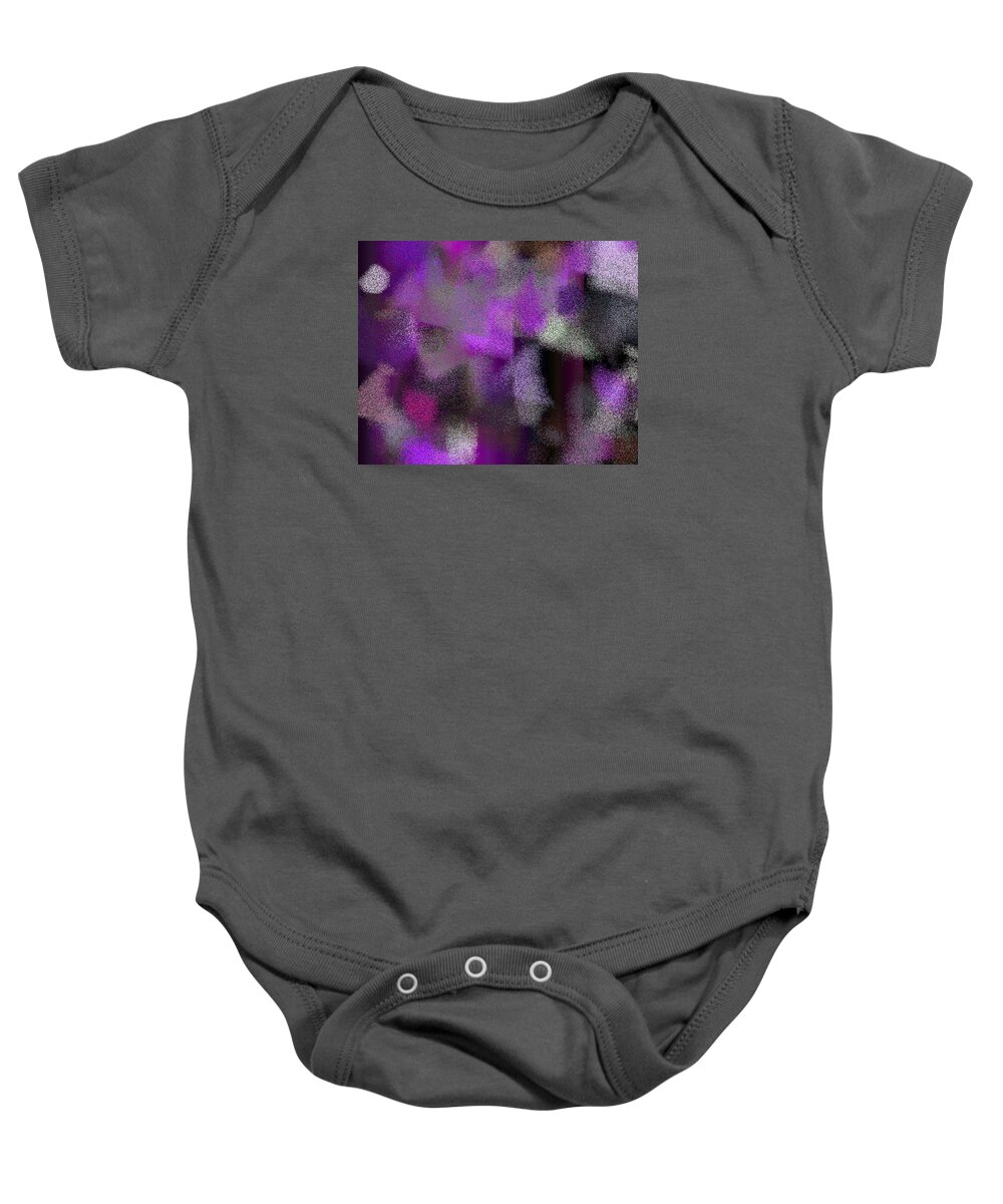 Abstract Baby Onesie featuring the digital art T.1.1325.83.5x4.5120x4096 by Gareth Lewis