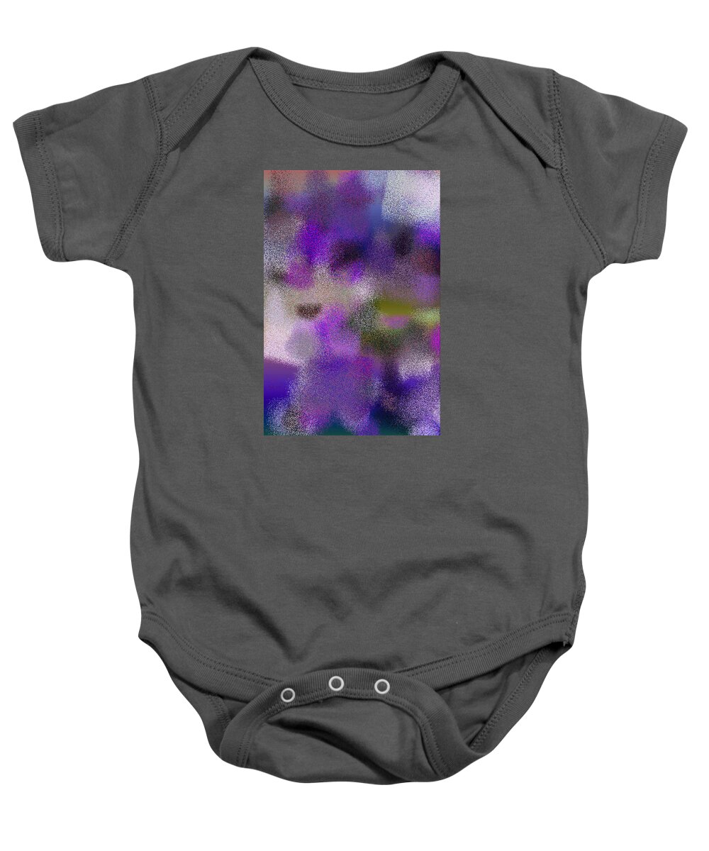 Abstract Baby Onesie featuring the digital art T.1.726.46.2x3.3413x5120 by Gareth Lewis