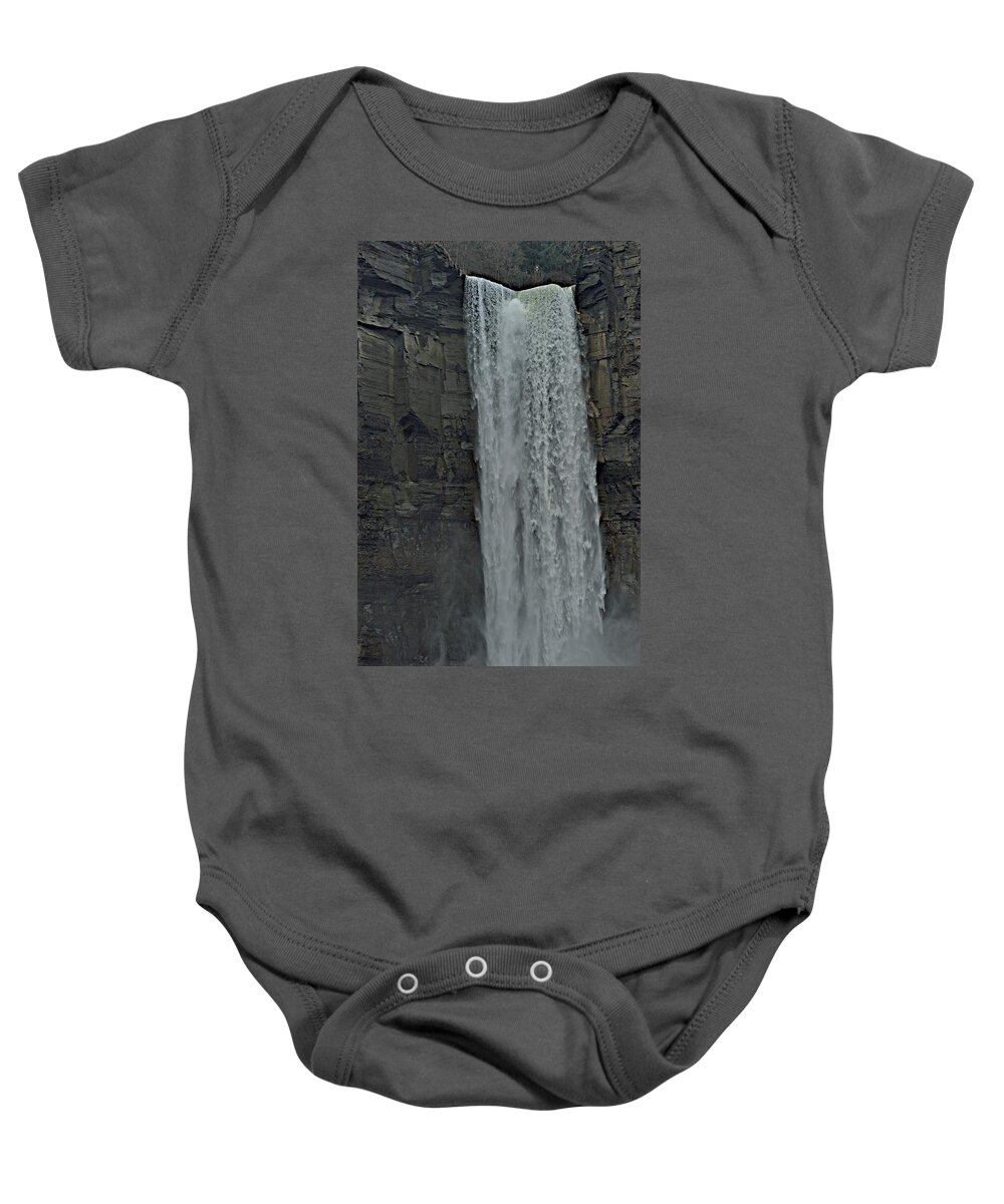 Falls Baby Onesie featuring the photograph Taughannock Falls State Park by Joseph Yarbrough