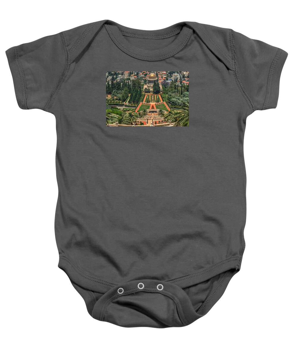 Architecture Baby Onesie featuring the photograph Temple 3 by Dimitry Papkov