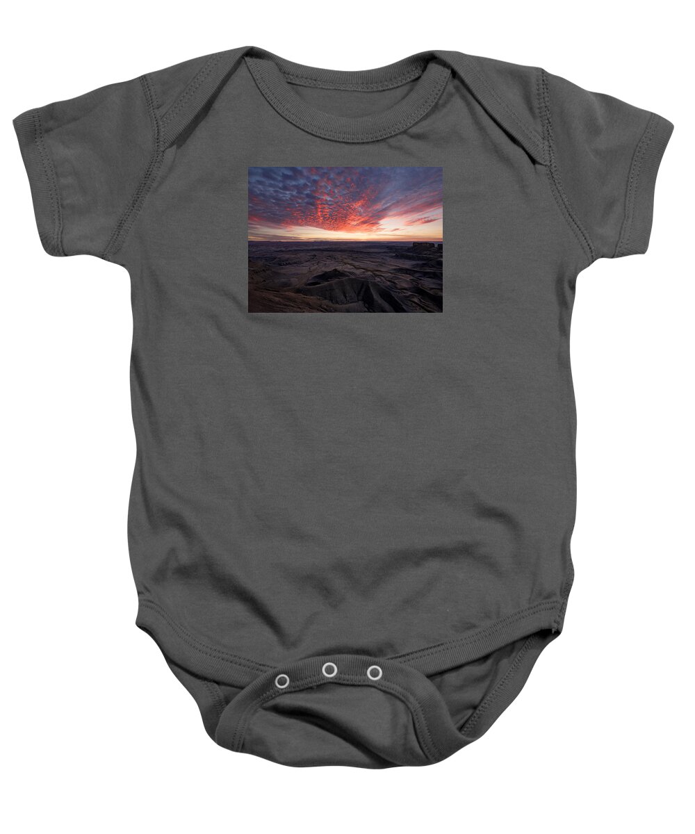  Utah Baby Onesie featuring the photograph Terrain by Emily Dickey