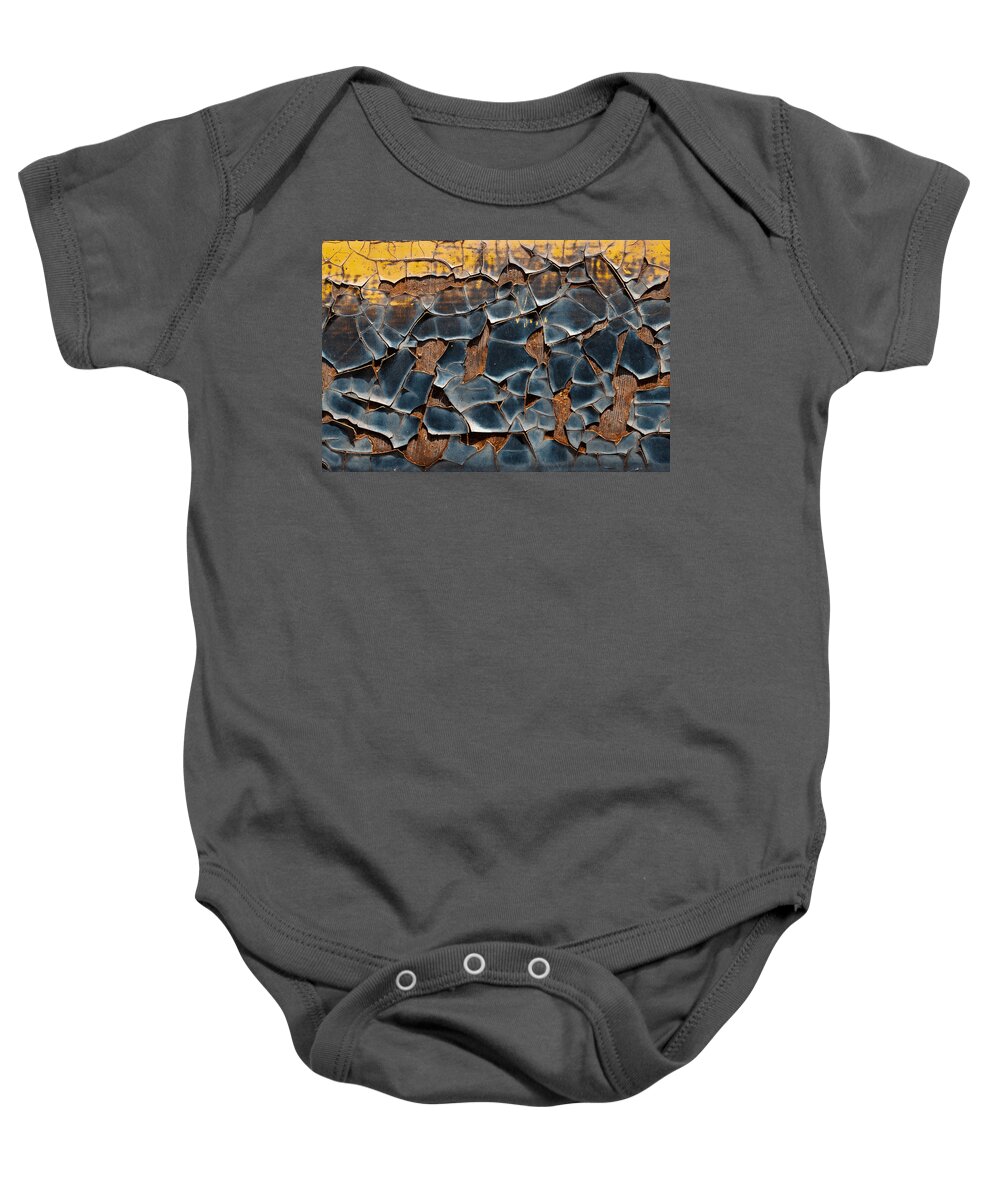 Texture Baby Onesie featuring the photograph Texture 1 by Carrie Hannigan