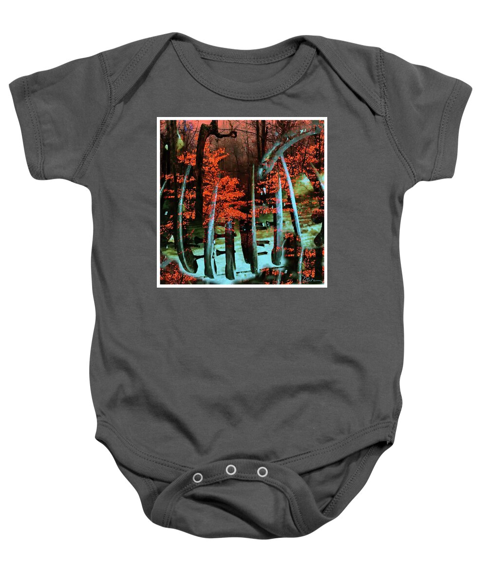 Forest Baby Onesie featuring the photograph The Forest by Peggy Dietz