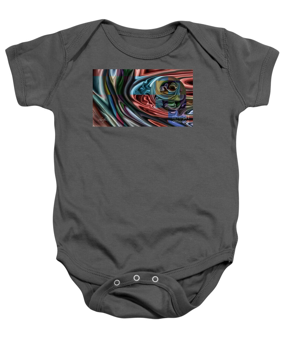 Geometry Baby Onesie featuring the digital art The Geometry Of Truth by Leo Symon