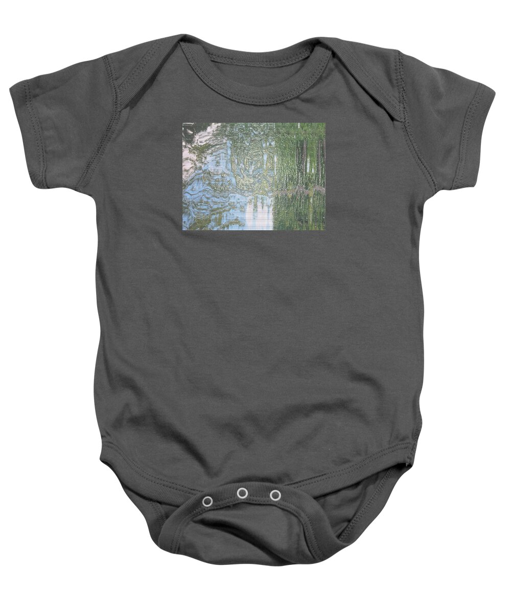 River Baby Onesie featuring the painting The River Nymph by Susan Esbensen