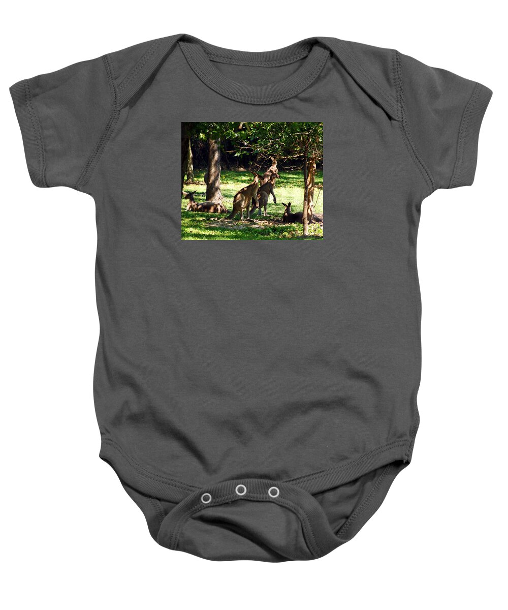 Fine Art Photography Baby Onesie featuring the photograph The Three Musketeers by Patricia Griffin Brett